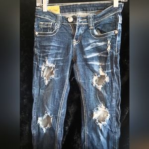 Machine jeans